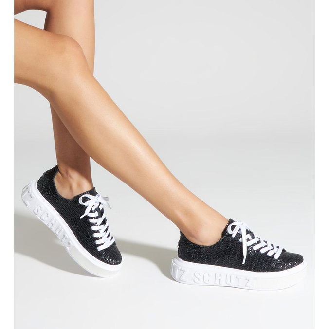 Tênis Schutz It Schutz Snake Glam Prata | ZZ MALL