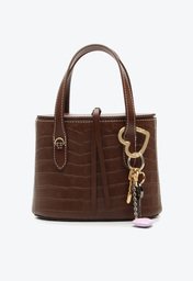 Bolsa Tiracolo Marrom Vicenza Lolla Média