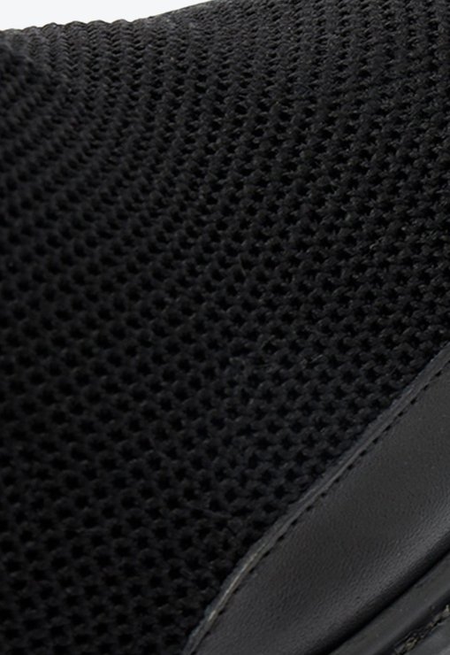 BOTA PRETA SCHUTZ SALTO BAIXO TRATORADA KNIT