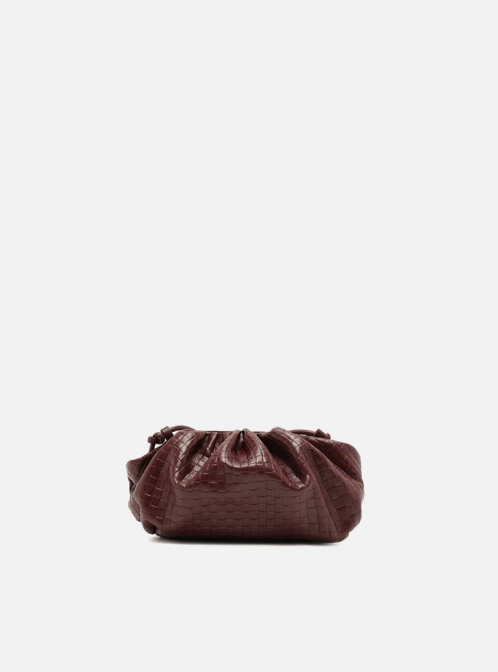 ぺこ Bolsa Tiracolo Caramelo Couro Heritage Pequena | Arezzo