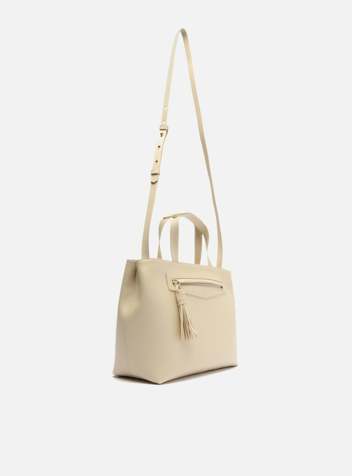 Bolsa Tote Off-white Arezzo Barbicacho Grande