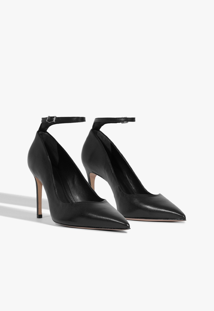Scarpin amarração Preto