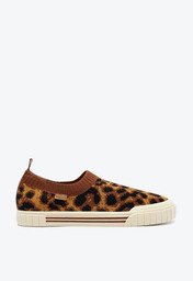 Tênis Slip On Knit Alê Animal Print
