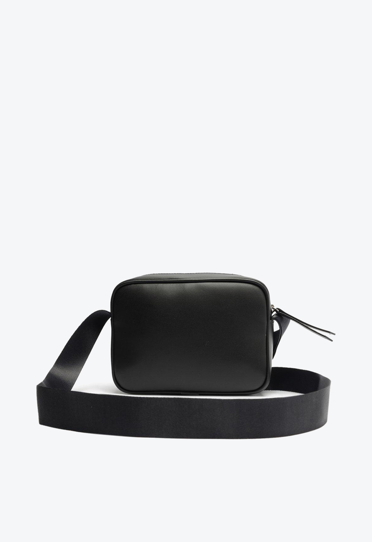 Bolsa Tiracolo Preta Anacapri Matelassê Média