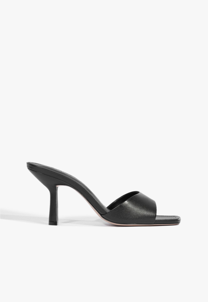 Mule Couro Preto