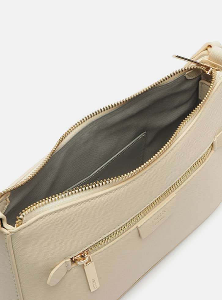 Bolsa Shoulder Branca Pequena | ZZ MALL