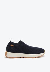 Tênis Slip On Azul Anacapri Sporty Texturas