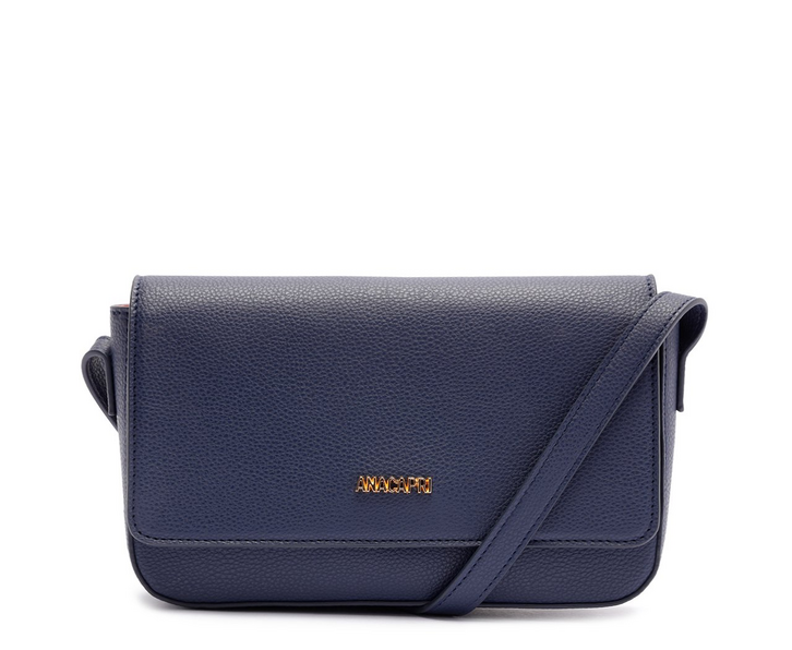 Bolsa Tiracolo Estruturada Azul