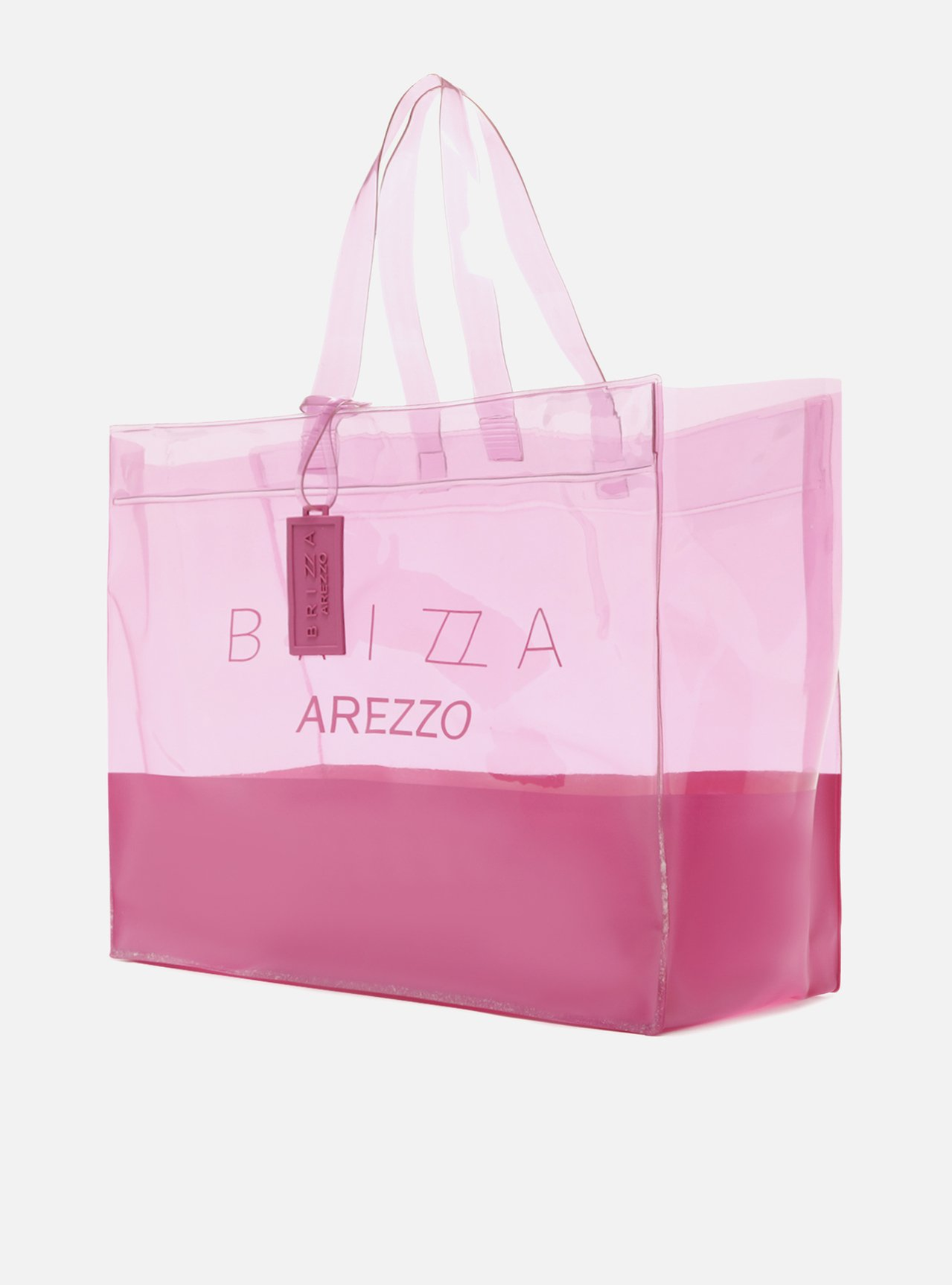Bolsa Shopping Rosa Vinil Liz Logo Grande | ZZ MALL