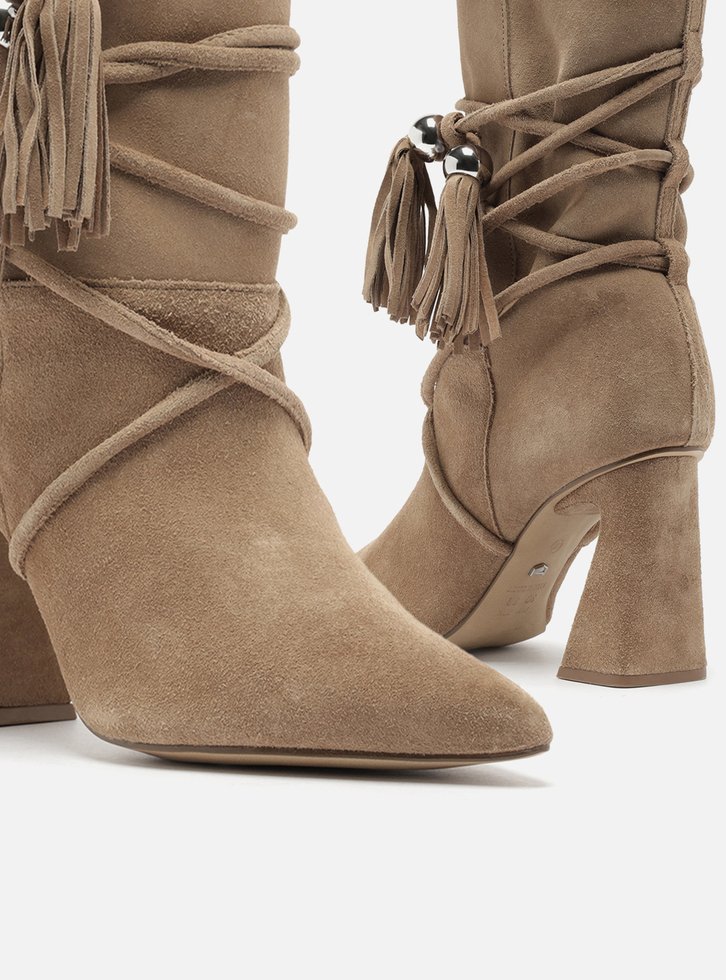 Bota Areia Arezzo Camurcina Salto Flare Barbicachos