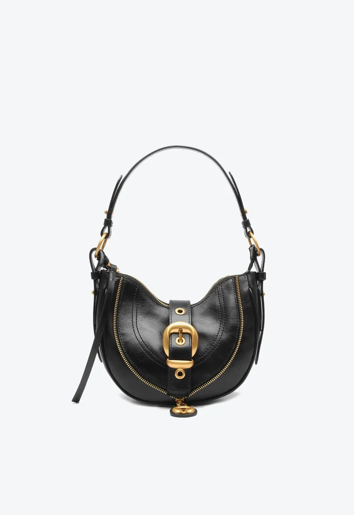 Bolsa Shoulder Florence Pequena Preto | ZZ MALL