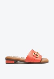Sandália Puffer Mule Laranja Anacapri Bridão