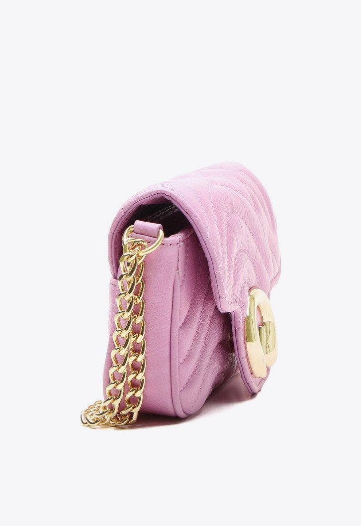 Bolsa Tiracolo Lily Pequena Rosa