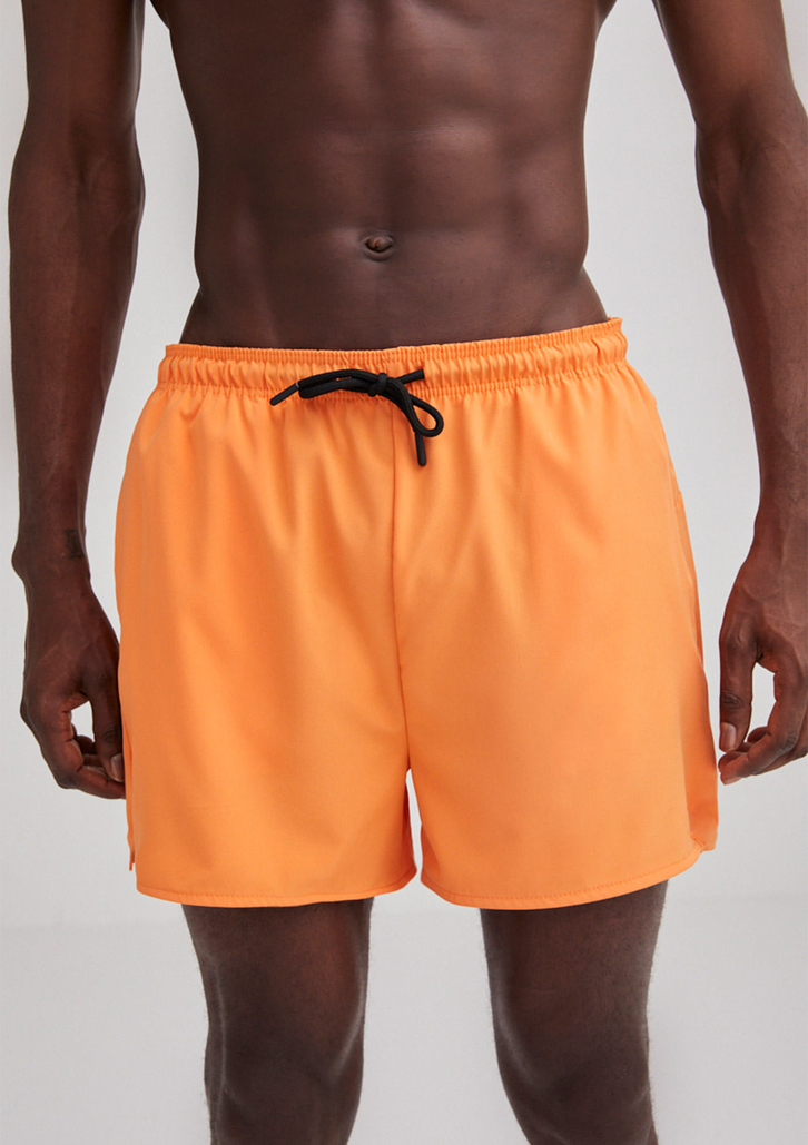 Shorts Esportivo Laranja Hering Masculino Proteção Uv 50+