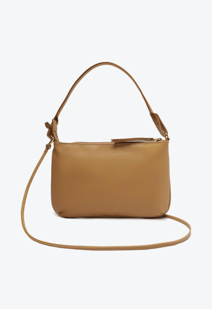 Bolsa Tiracolo Nude Anacapri Básica Média