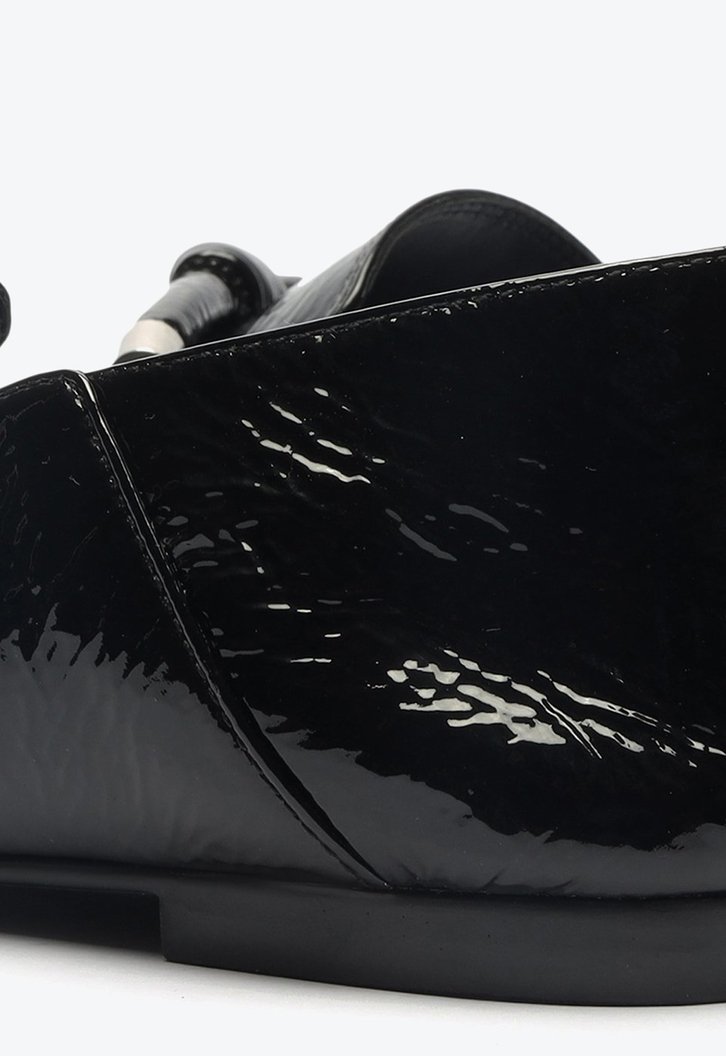 Sapato Mocassim Preto Schutz Verniz