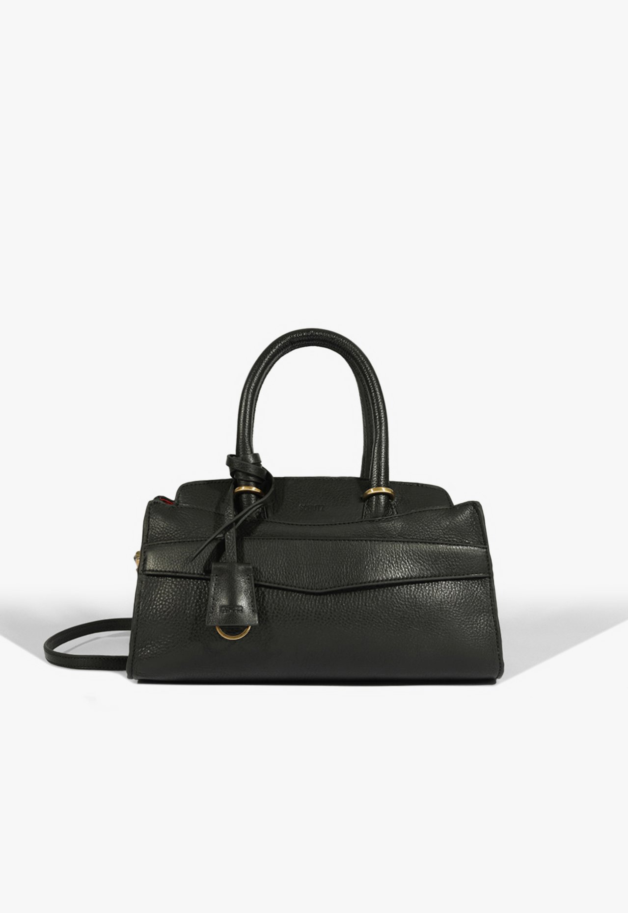 Bolsa Tote Rush Couro Preta | ZZ MALL