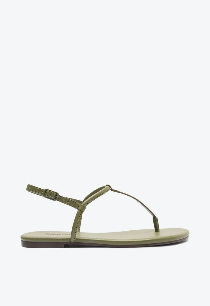 Rasteira Verde Anacapri Alecrim Slim