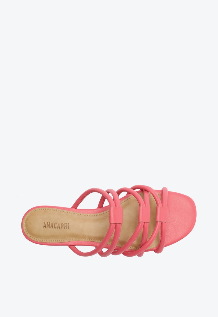 RASTEIRA ROSA ANACAPRI CHICLETE TIRAS FLAT