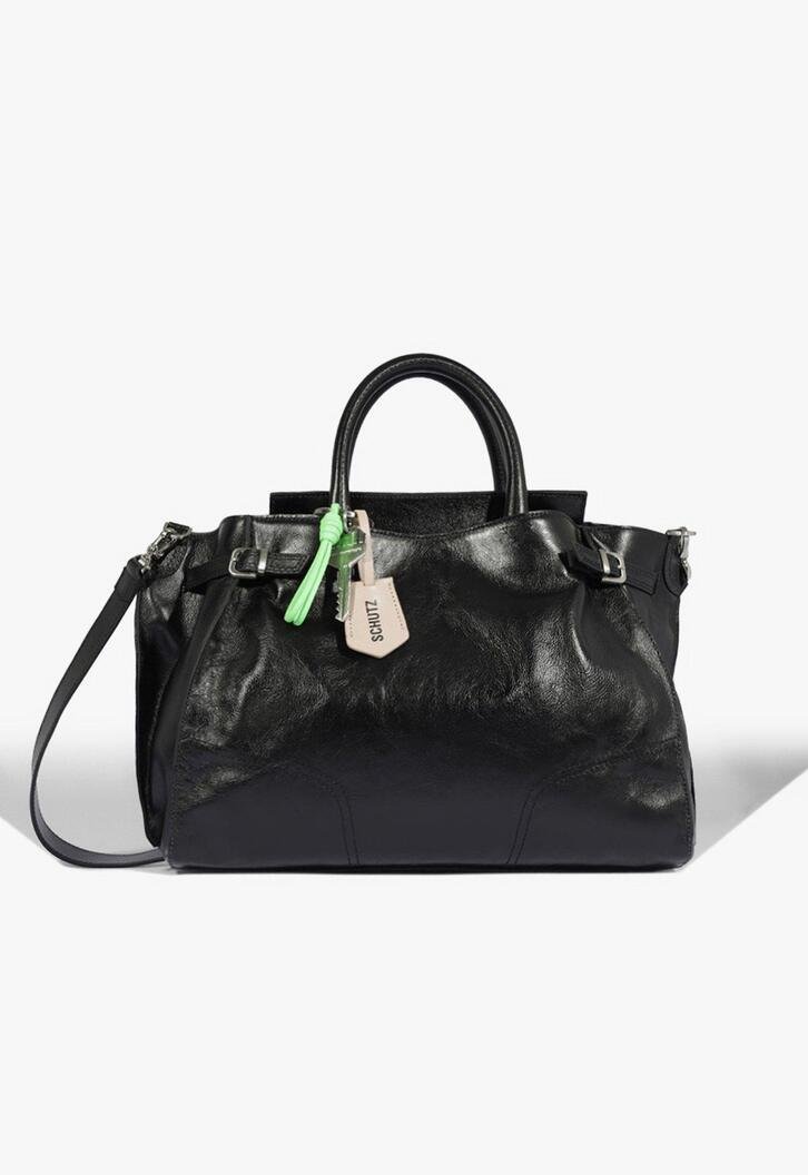 Bolsa Tote Média Heaven Couro Preto