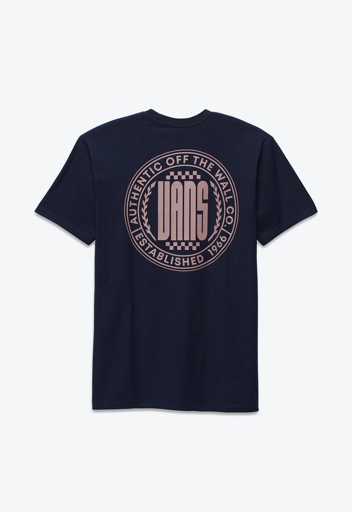 Camiseta Circle Racer Lockup Ss Navy