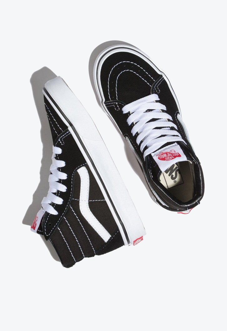 Tênis Vans Infantil Sk8-Hi Black True White