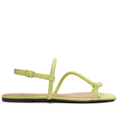 Sandália Rasteira Amarela Anacapri Lemon Curvas