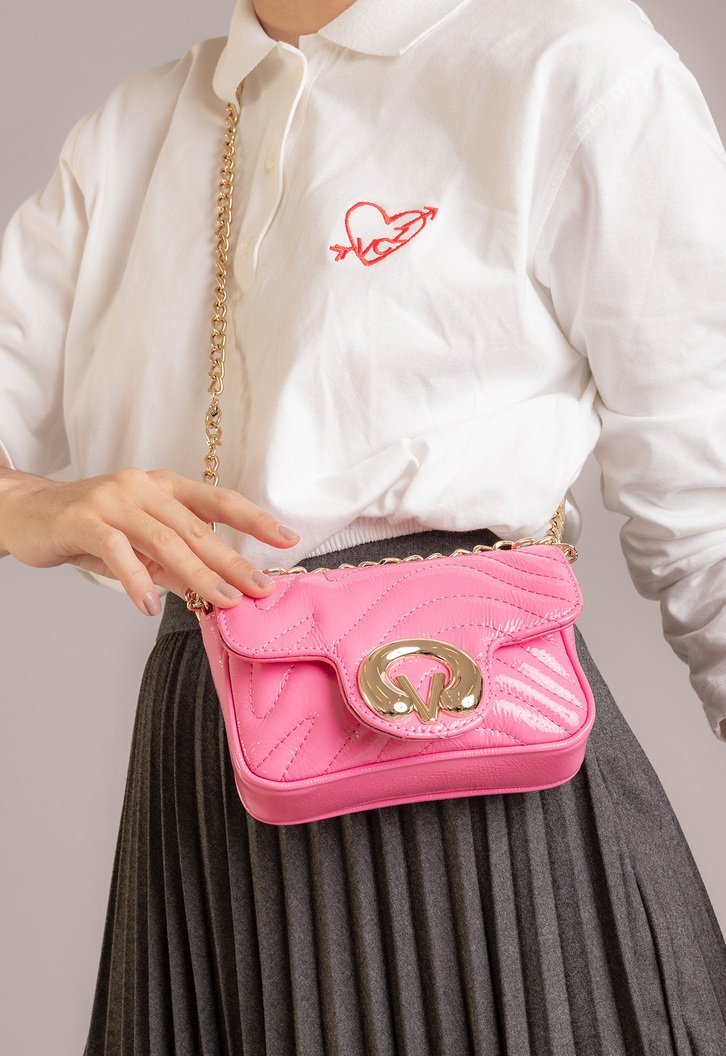 Bolsa Tiracolo Lily Pequena Rosa