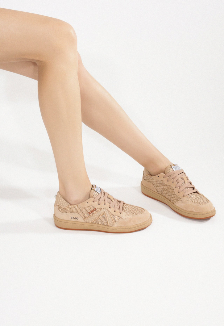Tênis Natural Schutz Ráfia Camurça | ZZ MALL