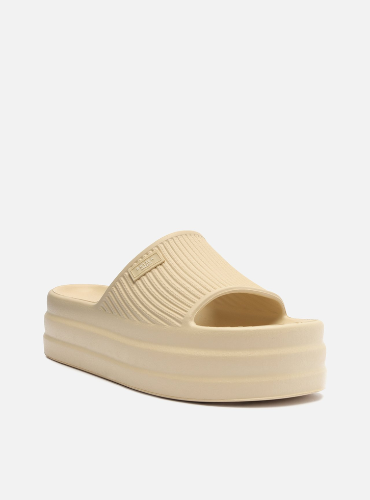 Sandália Off-White Flatform Brizza