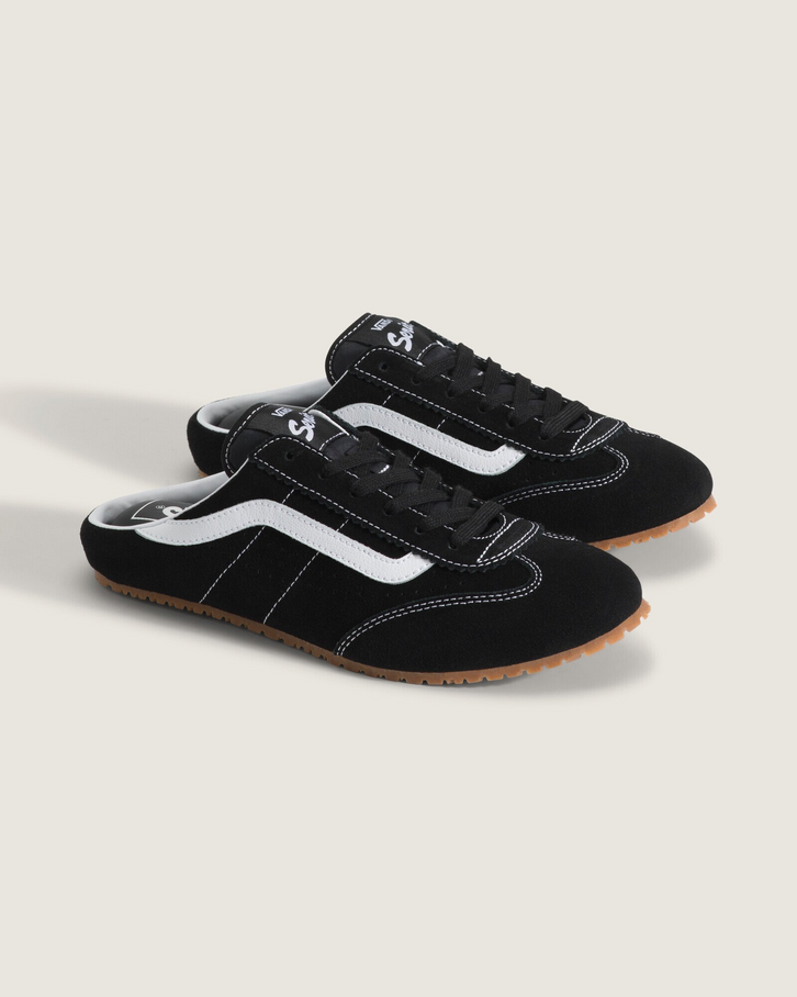 Tênis Super Lowpro Mule Black White | ZZ MALL