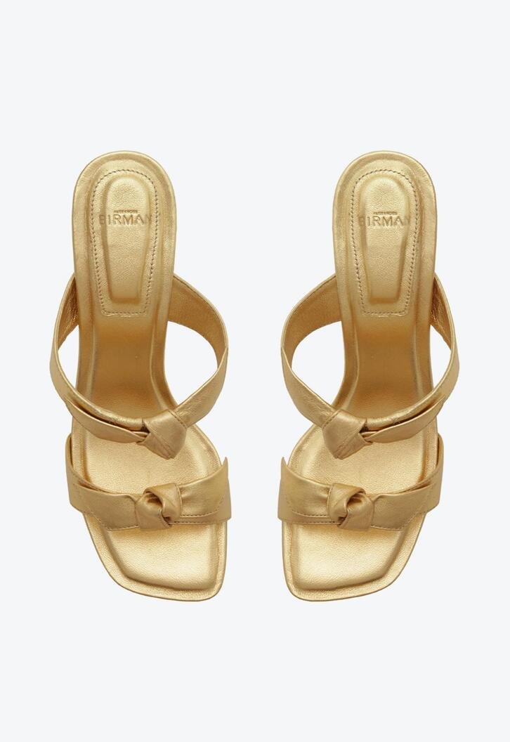 Clarita Square Flare 85 Oro