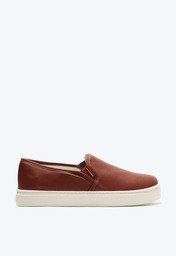 Tênis Slip On Sola Alta Liso Roxo
