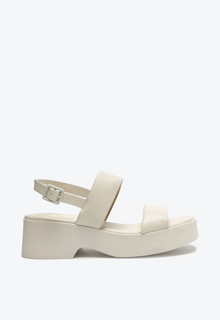 Sandalia flatform branca hotsell