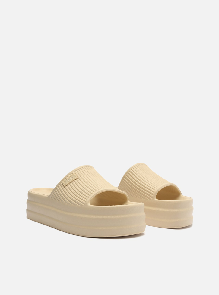 Sandália Off-White Flatform Brizza