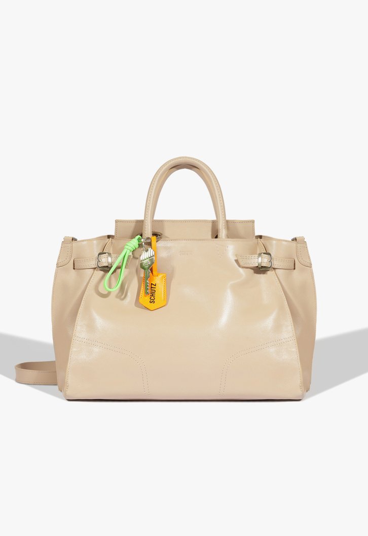 Bolsa Tote Média Heaven Couro Bege
