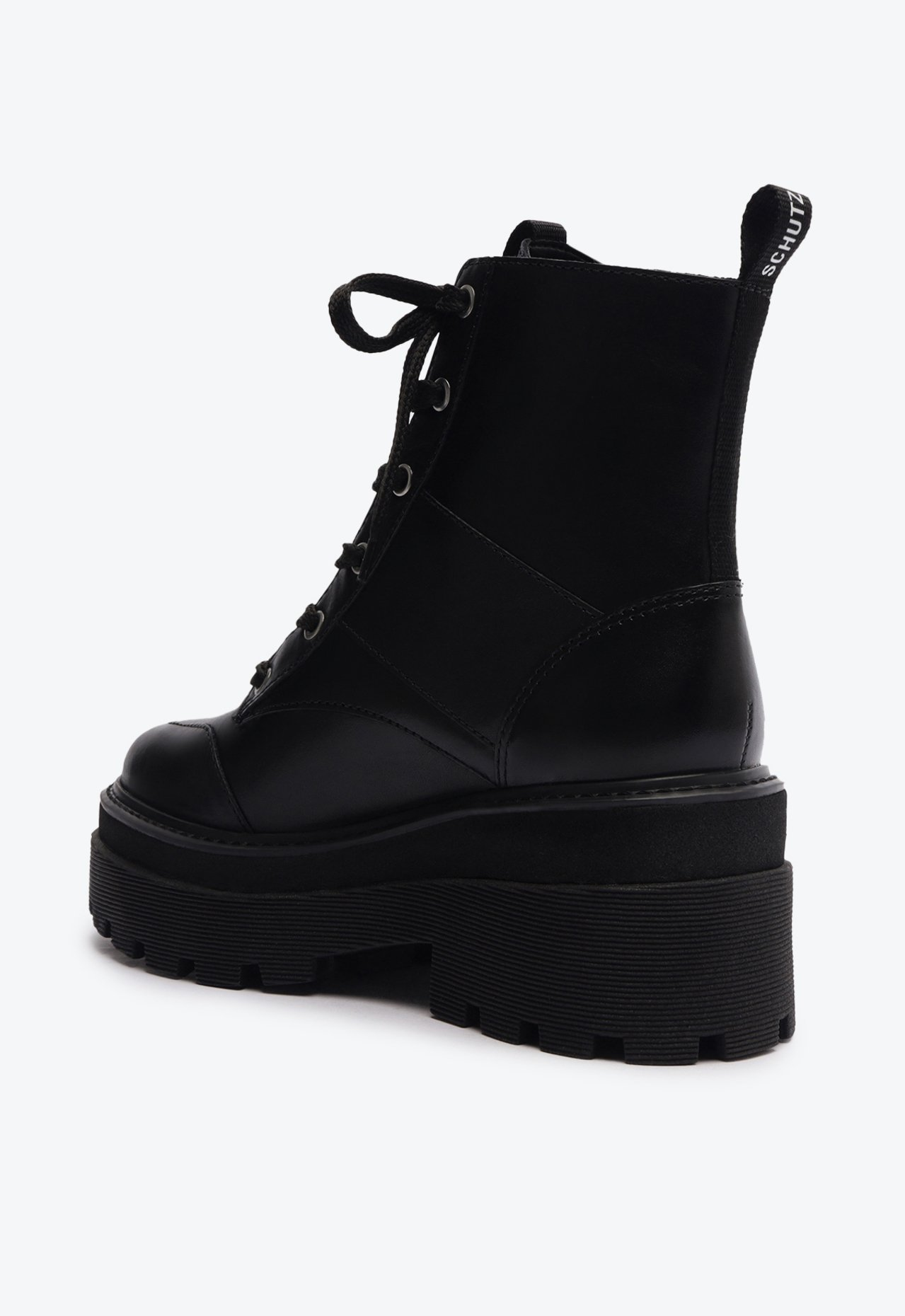 Bota Coturno Preta Schutz Tratorado | ZZ MALL Bota Coturno Preta Schutz Tratorado | ZZ MALL