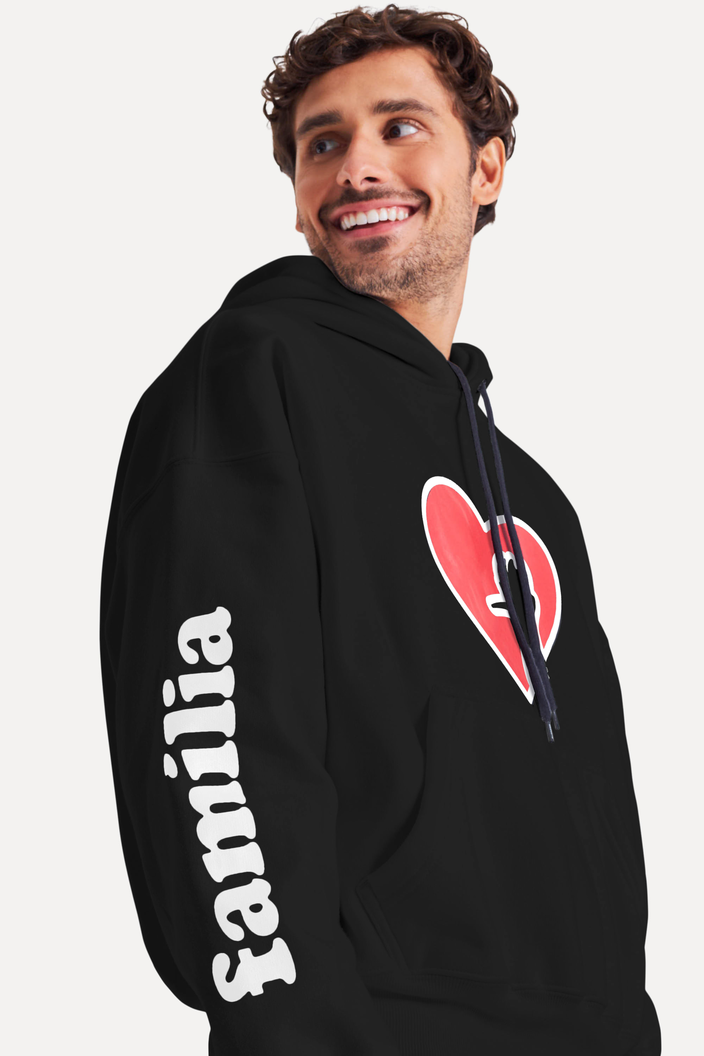 Moletom Hoodie Preto Reserva Família