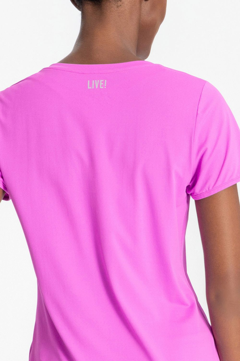 Blusa Comfy Essential Cyber Pink - LIVE!