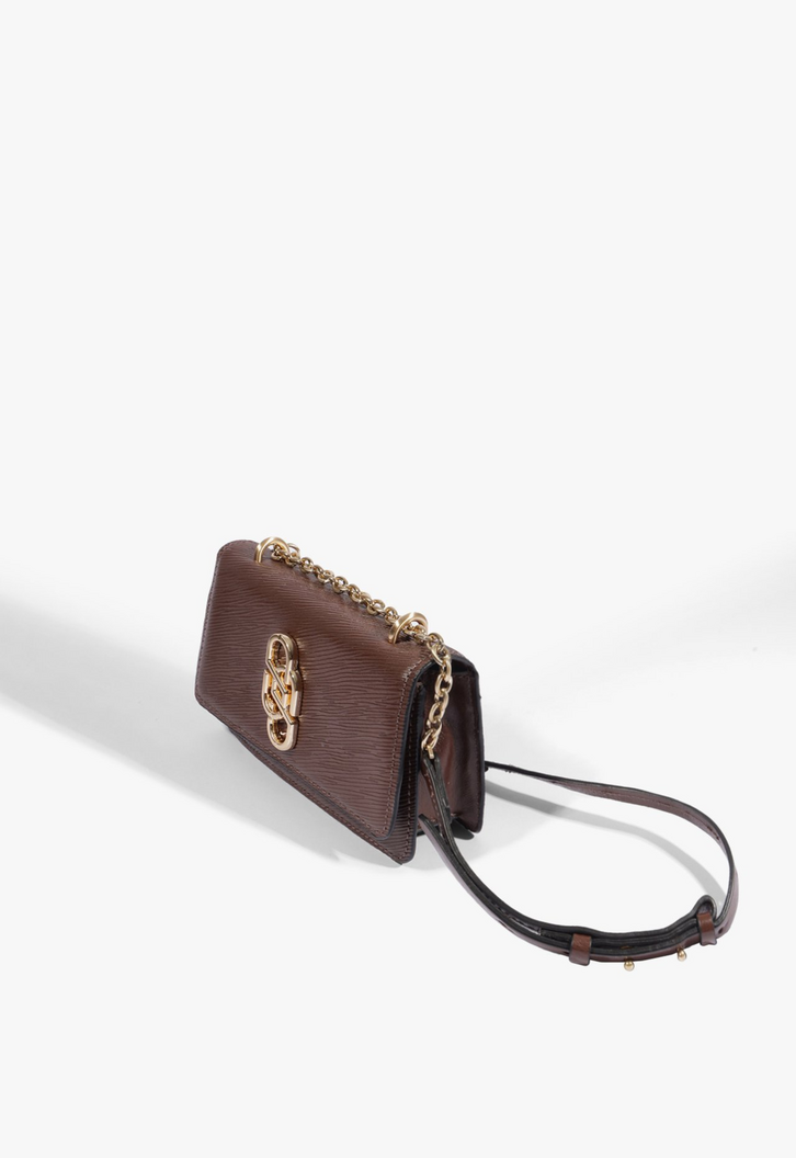 Bolsa Crossbody Soul Couro Marrom | ZZ MALL