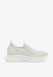 Tênis Slip On Branco Anacapri Chunky Knit