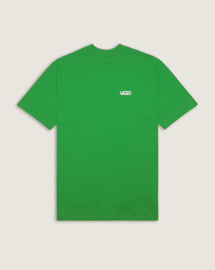 ・・・♡  Camiseta Manga Curta Left Chest Vivid Verdant | ZZ MALL