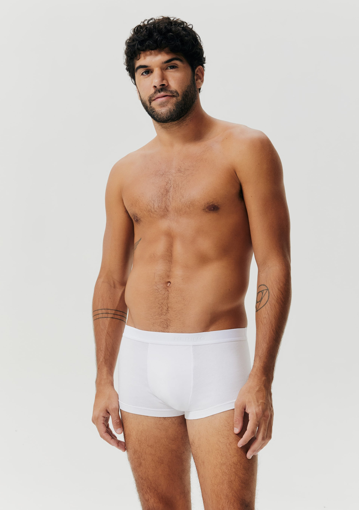 Kit 2 Cuecas Branca e Preta Hering Sunga Em Algodão