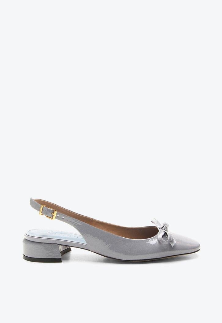 Slingback Isa Cinza
