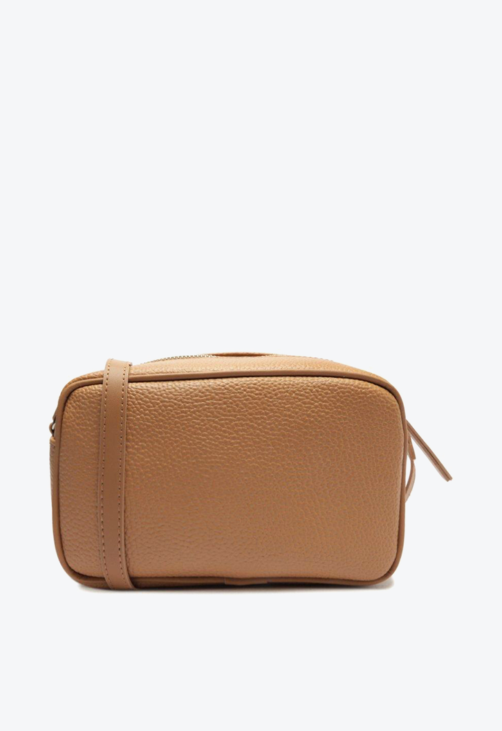 Bolsa Tiracolo Marrom Arezzo Elisa Pequena Giorno
