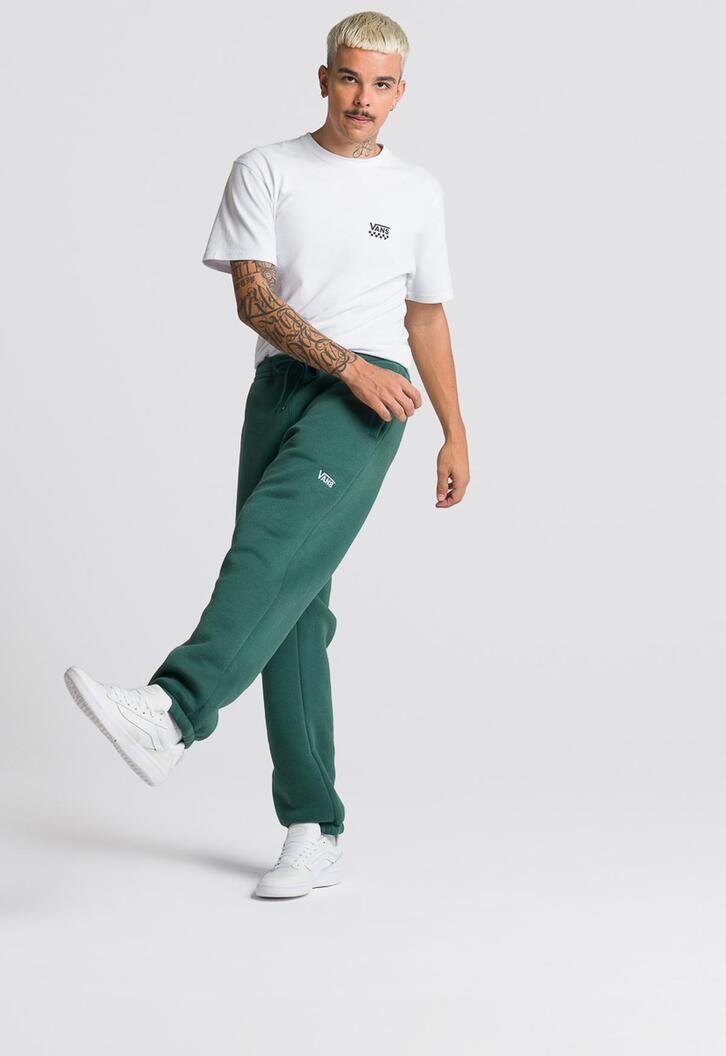 Calça Core Basic Fleece Pant Bistro Green White