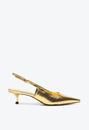 Slingback Dourado Vicenza Marajó