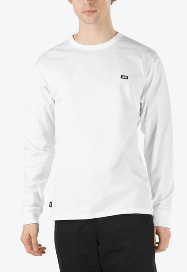 Camiseta Vans Off The Wall Classic Ls White
