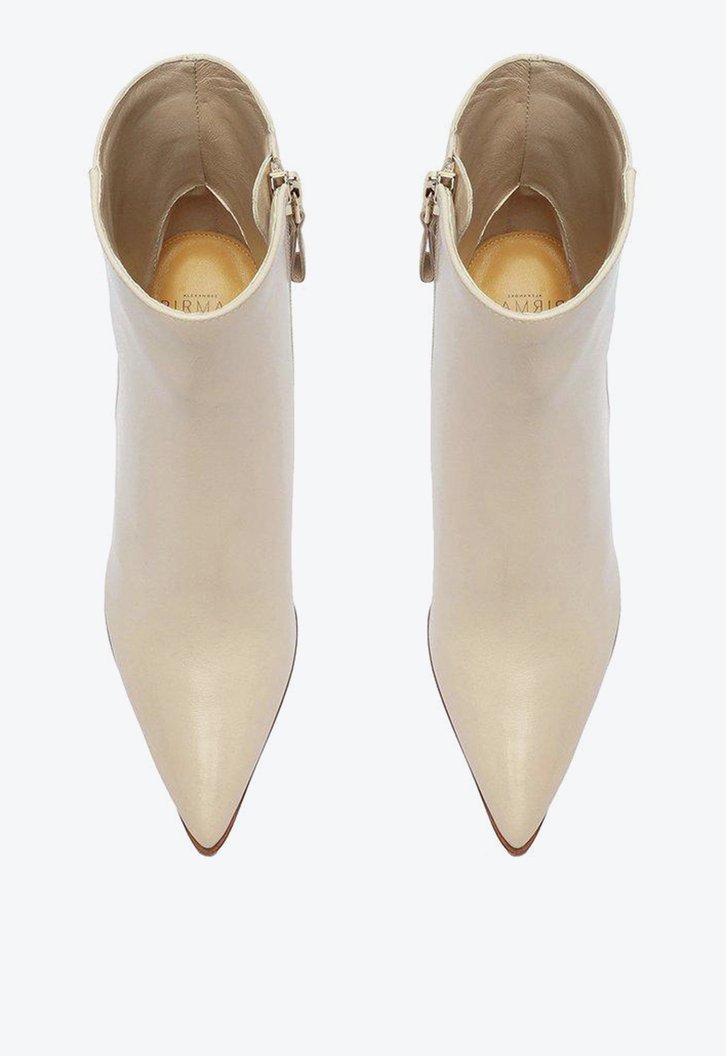 Clarita Bootie Spoon Heel Fog