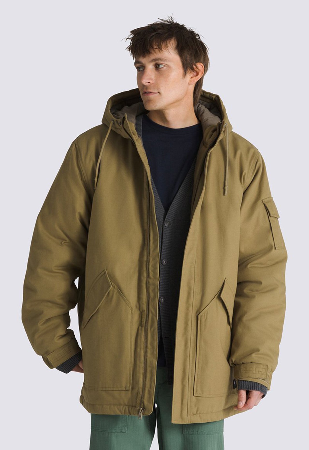 Jaqueta Henrique Parka Gothic Olive | ZZ MALL